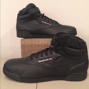 black high top reebok classics